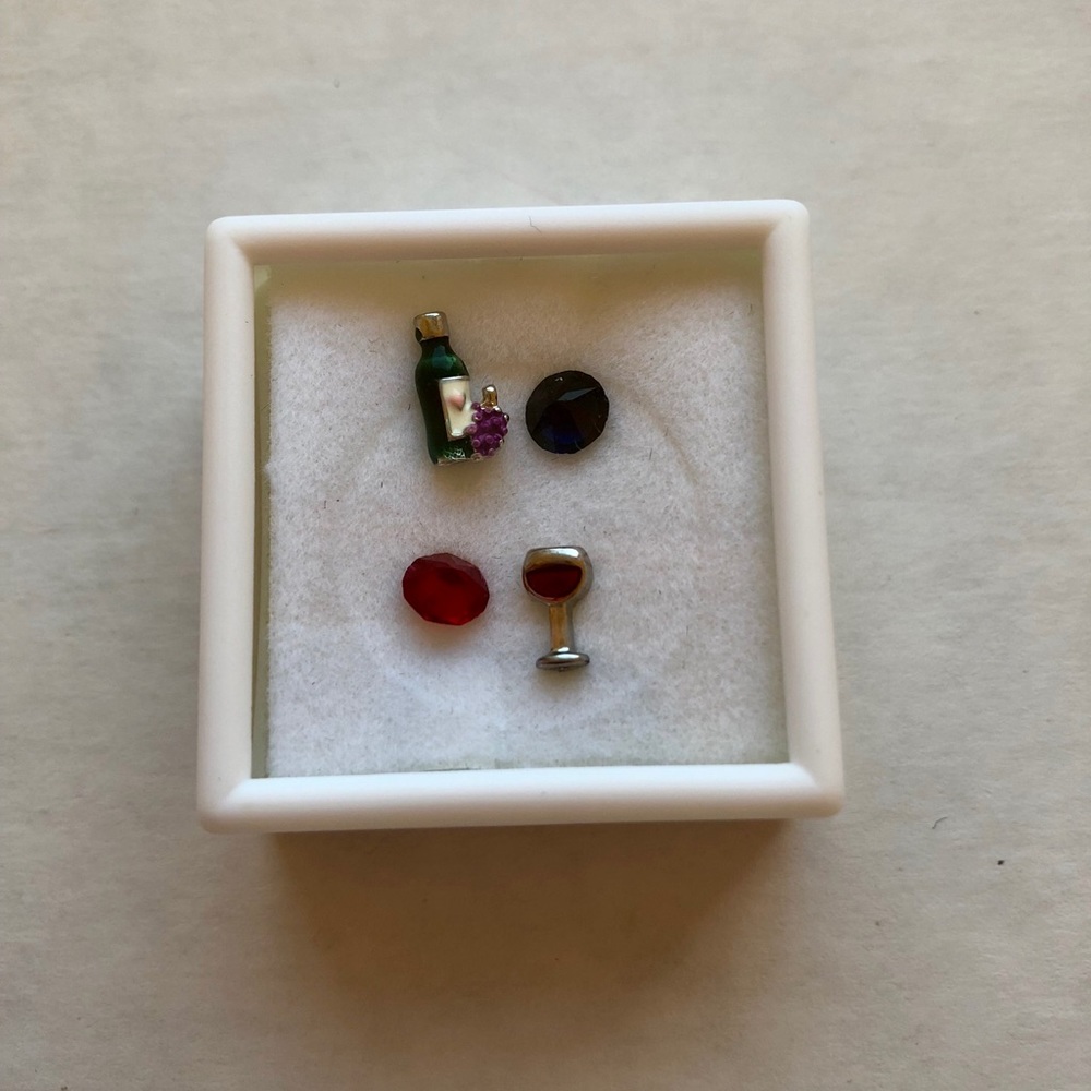 Origami Owl wine charms